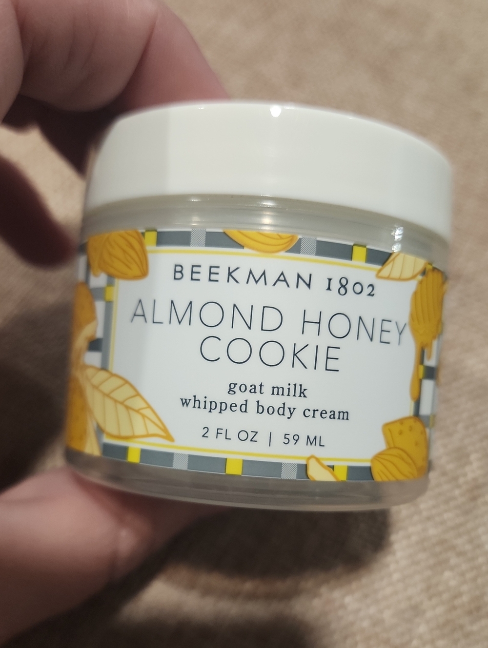 Beekman 1802 Almond Honey Cookie Whipped Body Cream
